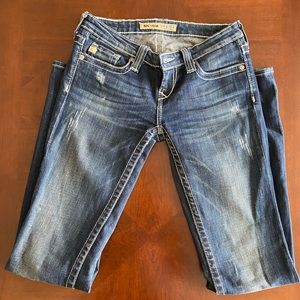 Big Star Sweet Boot Ultra Low Rise Jeans